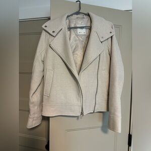 Abercrombie Wool Blend Moto Jacket